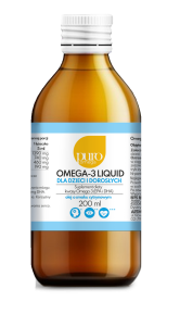 Natural Omega-3 Liquid dla dzieci i dorosłych krótka data ważności